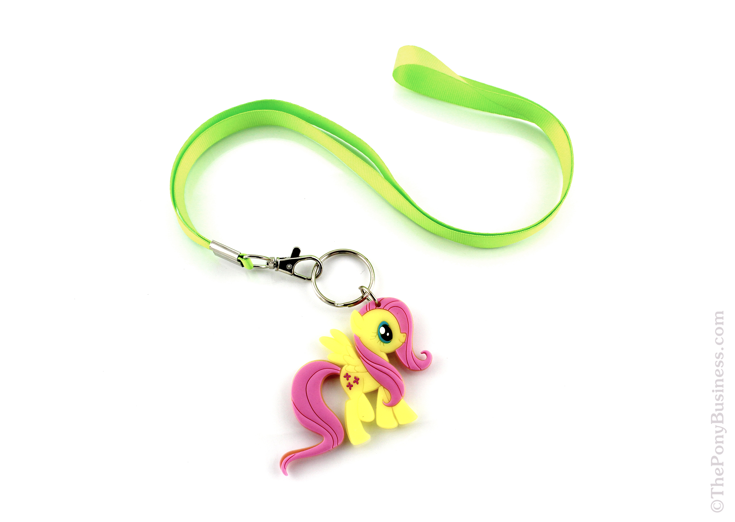 Vinyl Key-chain with Lanyard Fluttershy – ThePonyBusiness