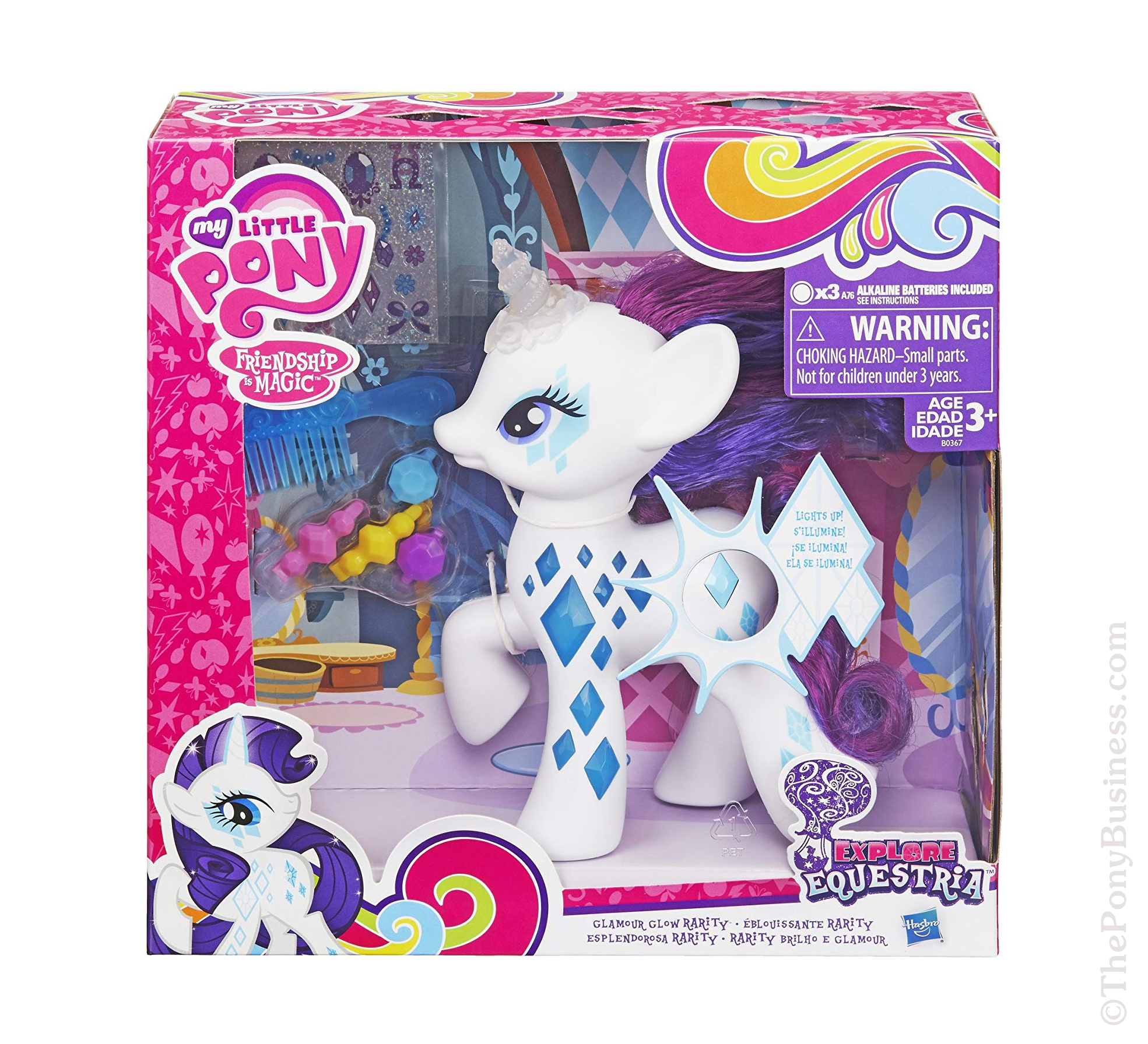 Cutie Mark Magic Glamour Glow Rarity – ThePonyBusiness