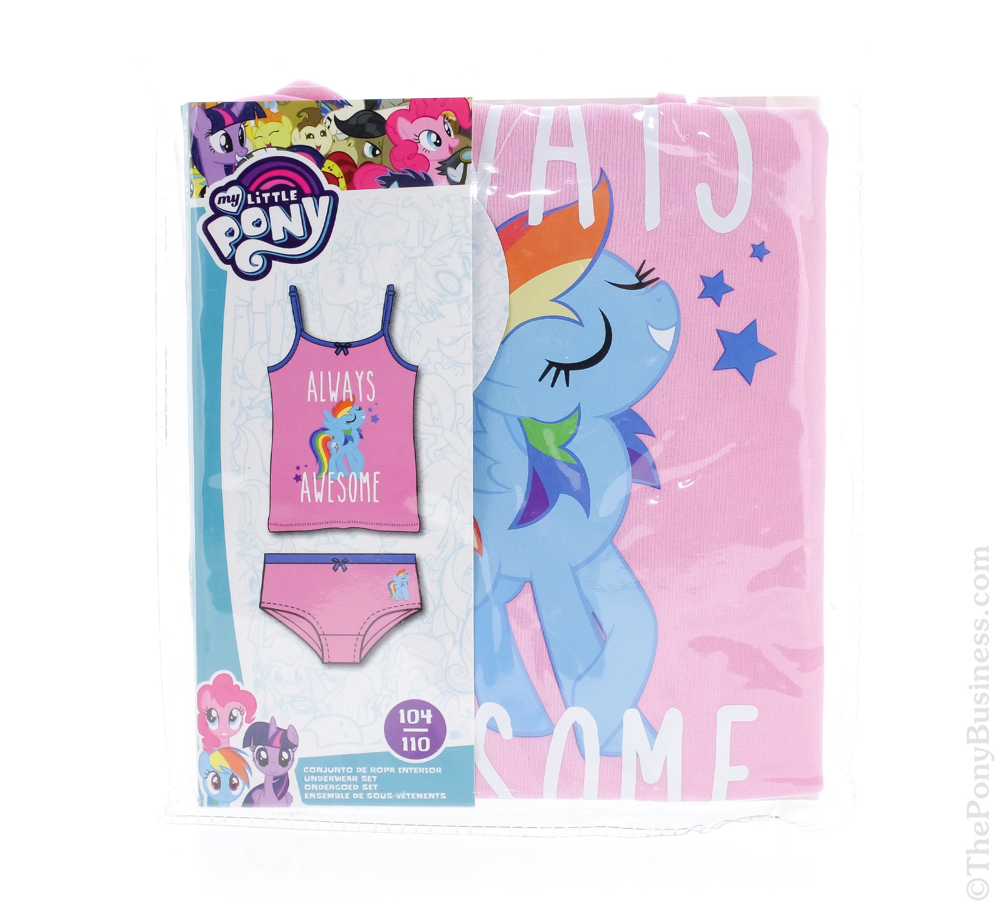 My Little Pony Underwear Set Rainbow Dash – ThePonyBusiness