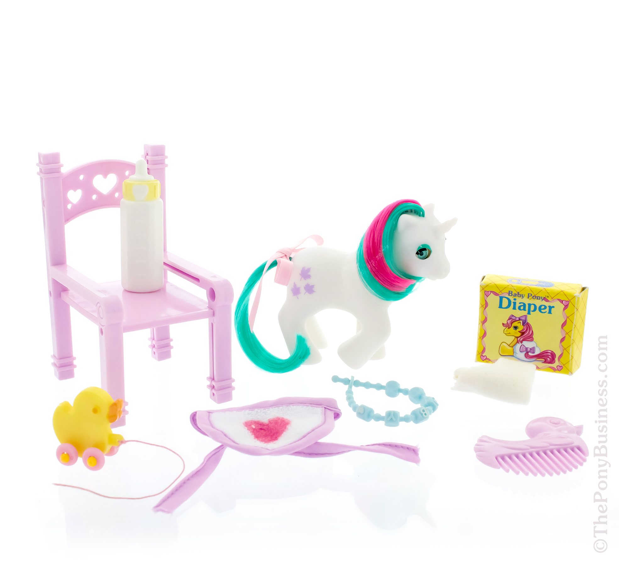 Beddy-Bye Eye Pony Baby Gusty with Accessories – ThePonyBusiness